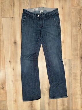 Banana Republic Dark Blue Straight-Leg Women’s Jeans